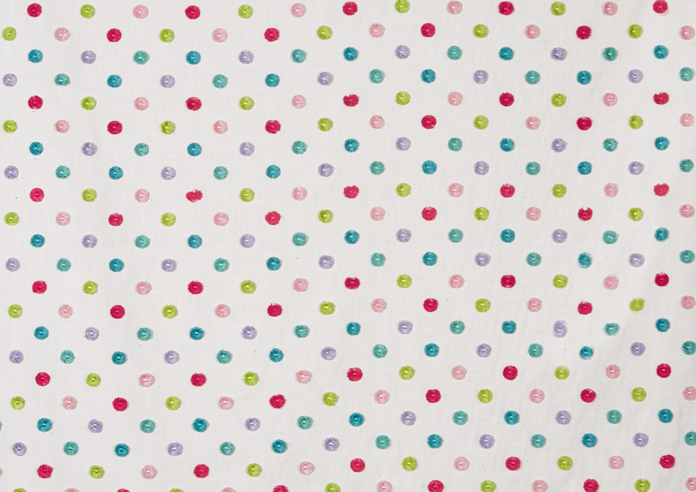 Pom, Pom Rainbow - Fabric Only - Image 3
